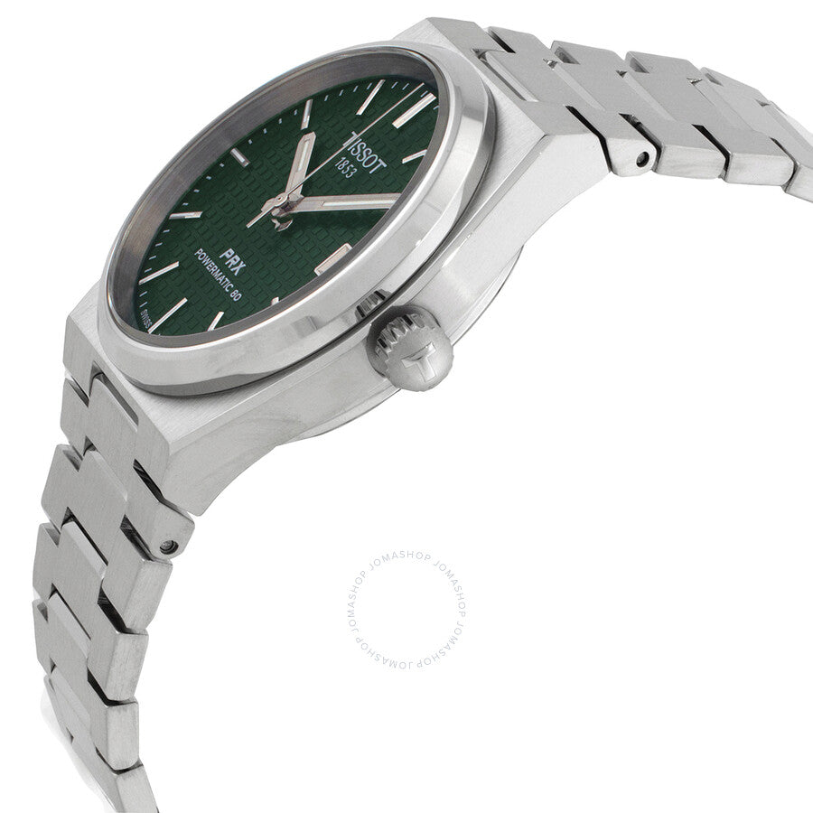 Tissot PRX Automatic Green Dial Unisex Watch T1372071109100 - Dawson Watches #2