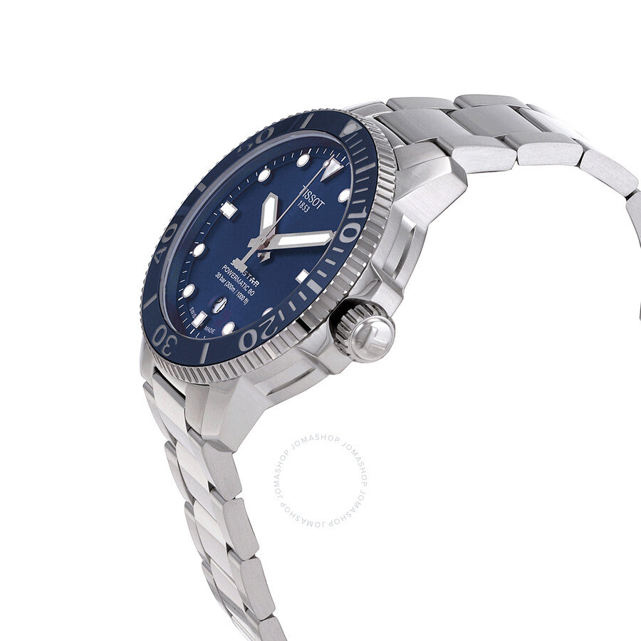 Tissot SEASTAR 1000 POWERMATIC 80 Automatic Blue Dial Men's Watch T120.407.11.041.03 - Dawson Watches #2