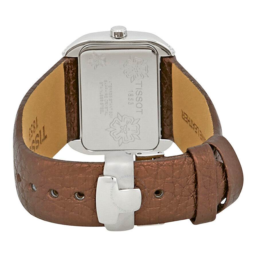 Tissot T-Wave Silver Dial Diamond Bezel Ladies Watch T023.309.16.031.01 - Dawson Watches #3