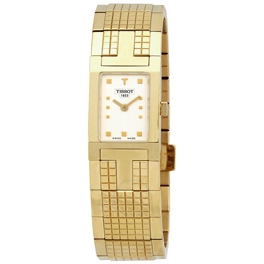 Tissot T-Trend T-Minisquare Ladies Watch and Bracelet Set T04.5.185.31 - Dawson Watches