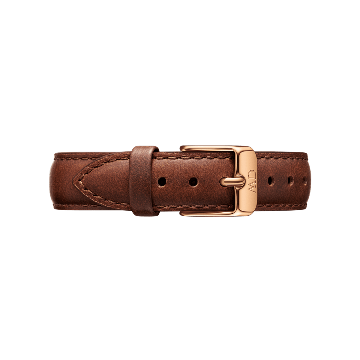 Daniel Wellington Petite Bristol 28mm Black Dial Brown Genuine Leather Women's Watch - DW00100221